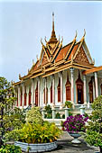 Phnom Penh - Silver Pagoda compound, the royal temple called Preah Vihear Preah Keo Morakot commonly referred as Wat Preah Keo  (the temple of the 